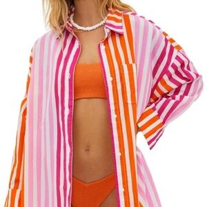 Beach Riot Alexa Top Sunset Stripes